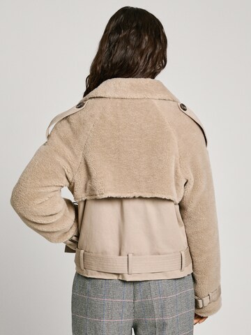 Pepe Jeans Between-season jacket 'Fiona' in Beige