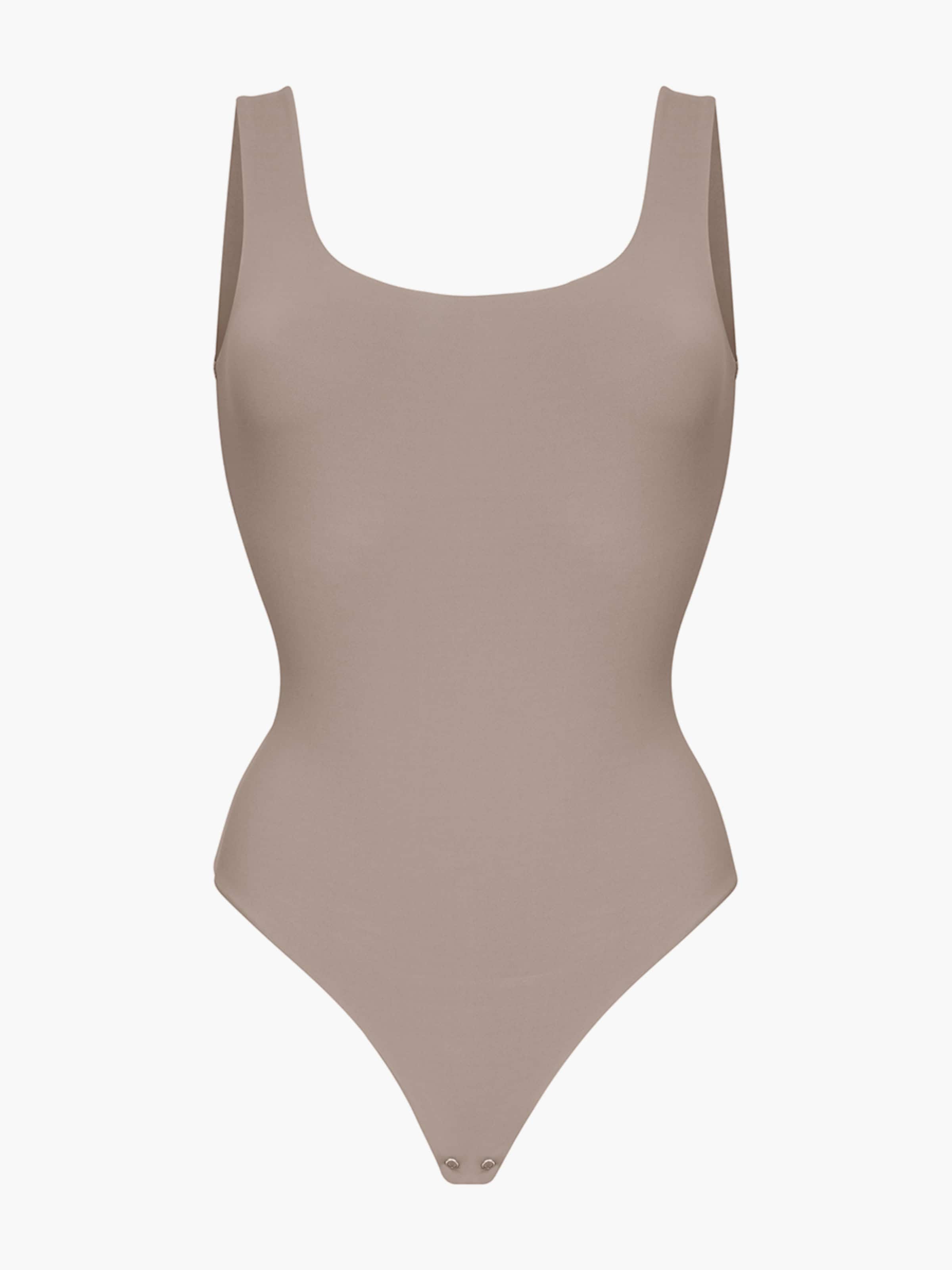 cfab (formerly creamy fabrics) Shapingbody 'Low Back - Body' i grå: framsida