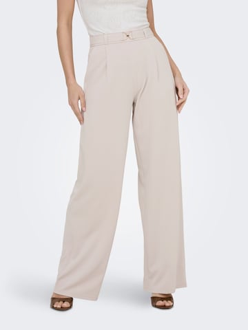 Wide Leg Pantalon à pince 'JDYGeggo' JDY en gris : devant