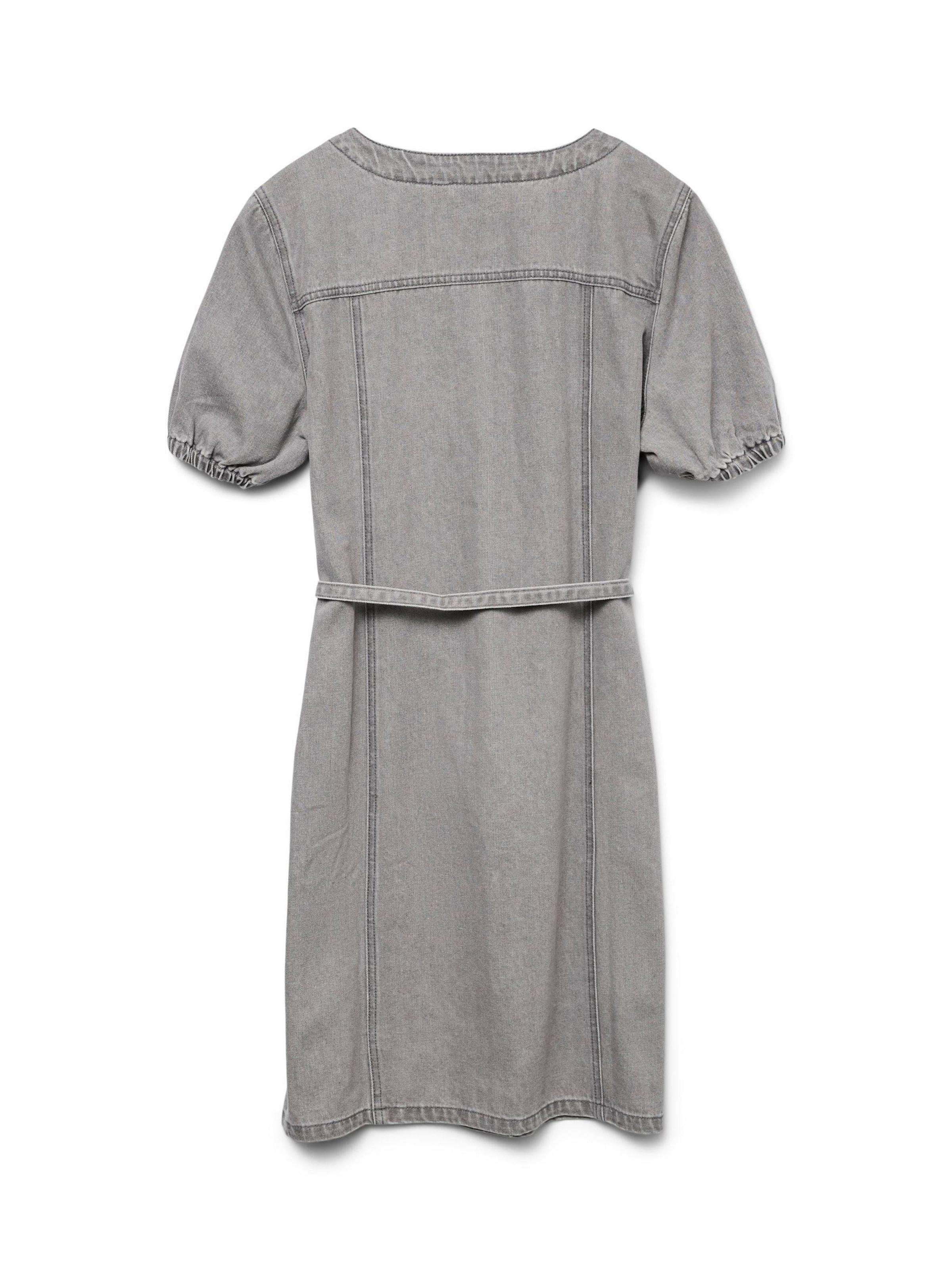 VERO MODA Платье-рубашка 'VMJanet' в Серый