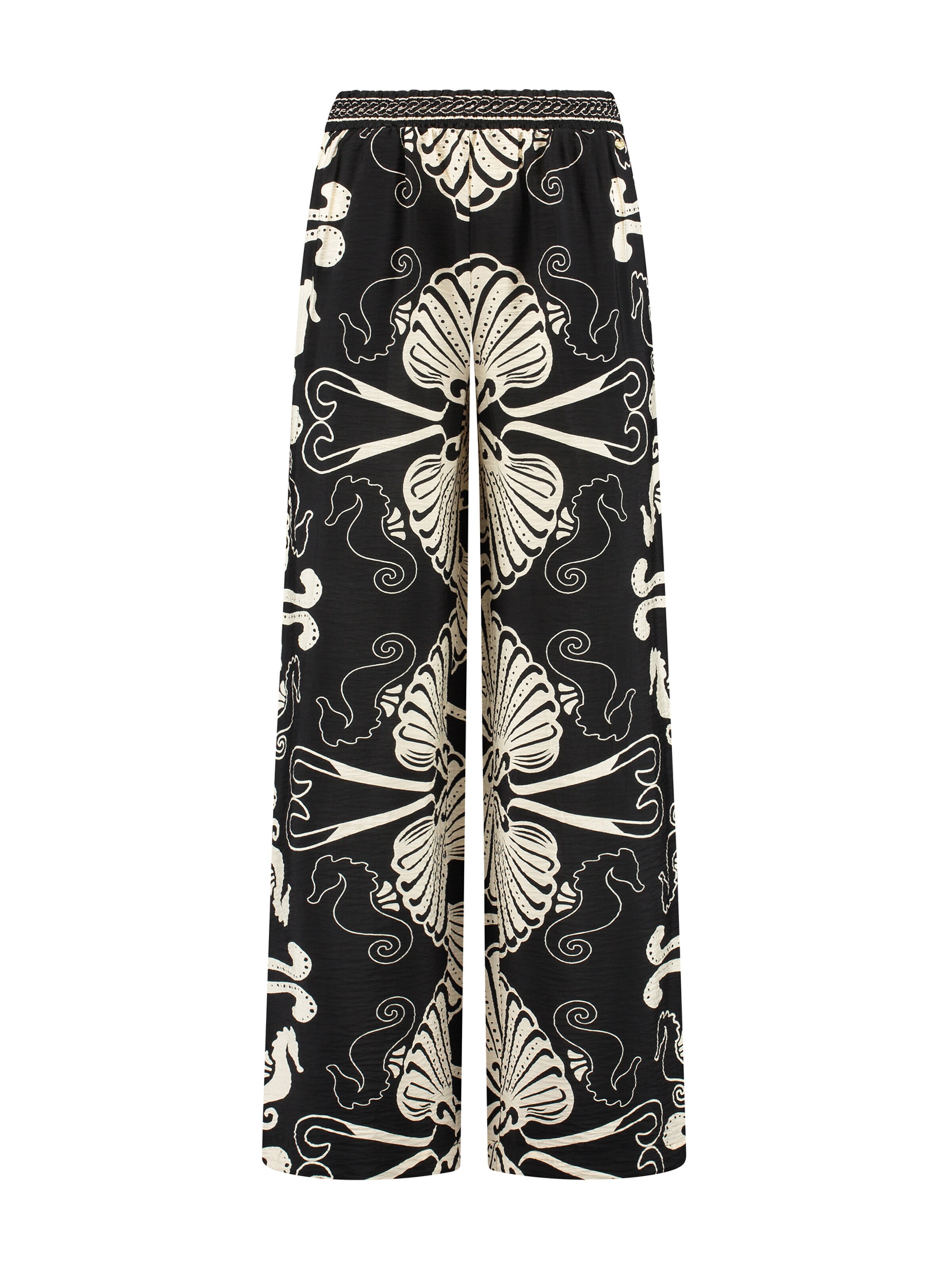 Loosefit Pantalon 'Madison' Shiwi en noir : devant