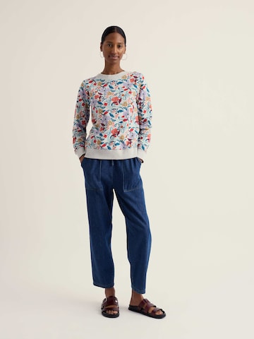 Seasalt Cornwall Sweatshirt 'Bright Wave' in Grijs