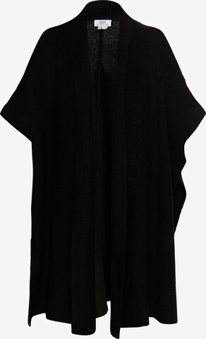 usha FESTIVAL Knit Cardigan in Black: front