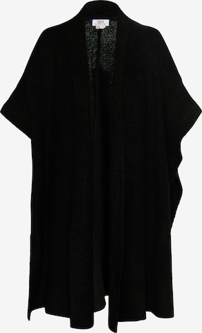 usha FESTIVAL Knit Cardigan in Black: front