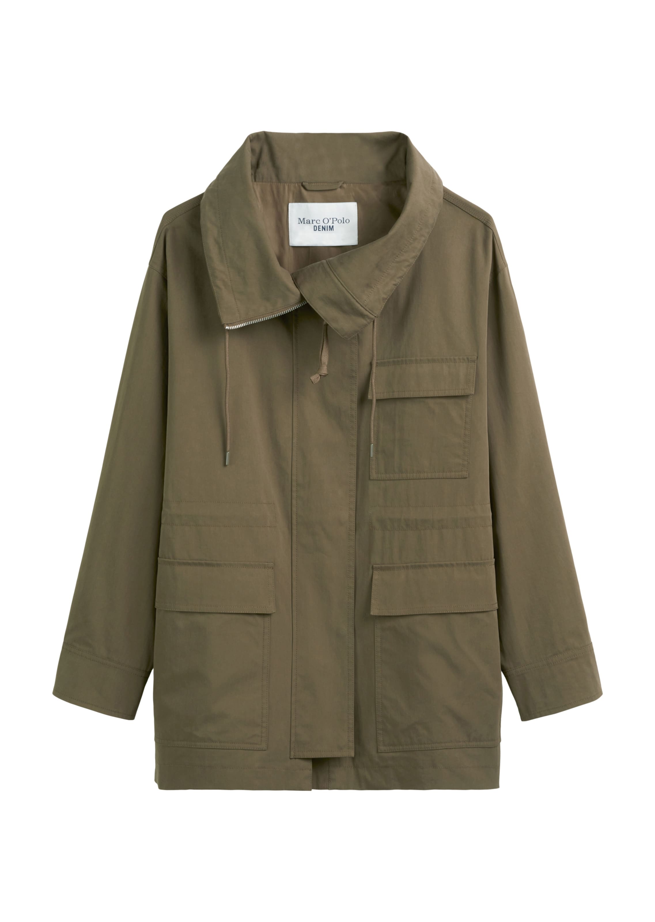 Marc O'Polo DENIM Between-seasons parka in Brown: front