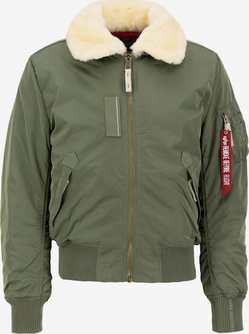 Geacă de primăvară-toamnă 'Injector III' de la ALPHA INDUSTRIES pe verde: față