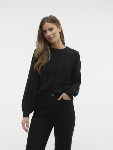 VERO MODA Pullover 'FABULOUS' i sort: forside