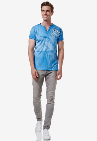 Rusty Neal T-Shirt in Blau