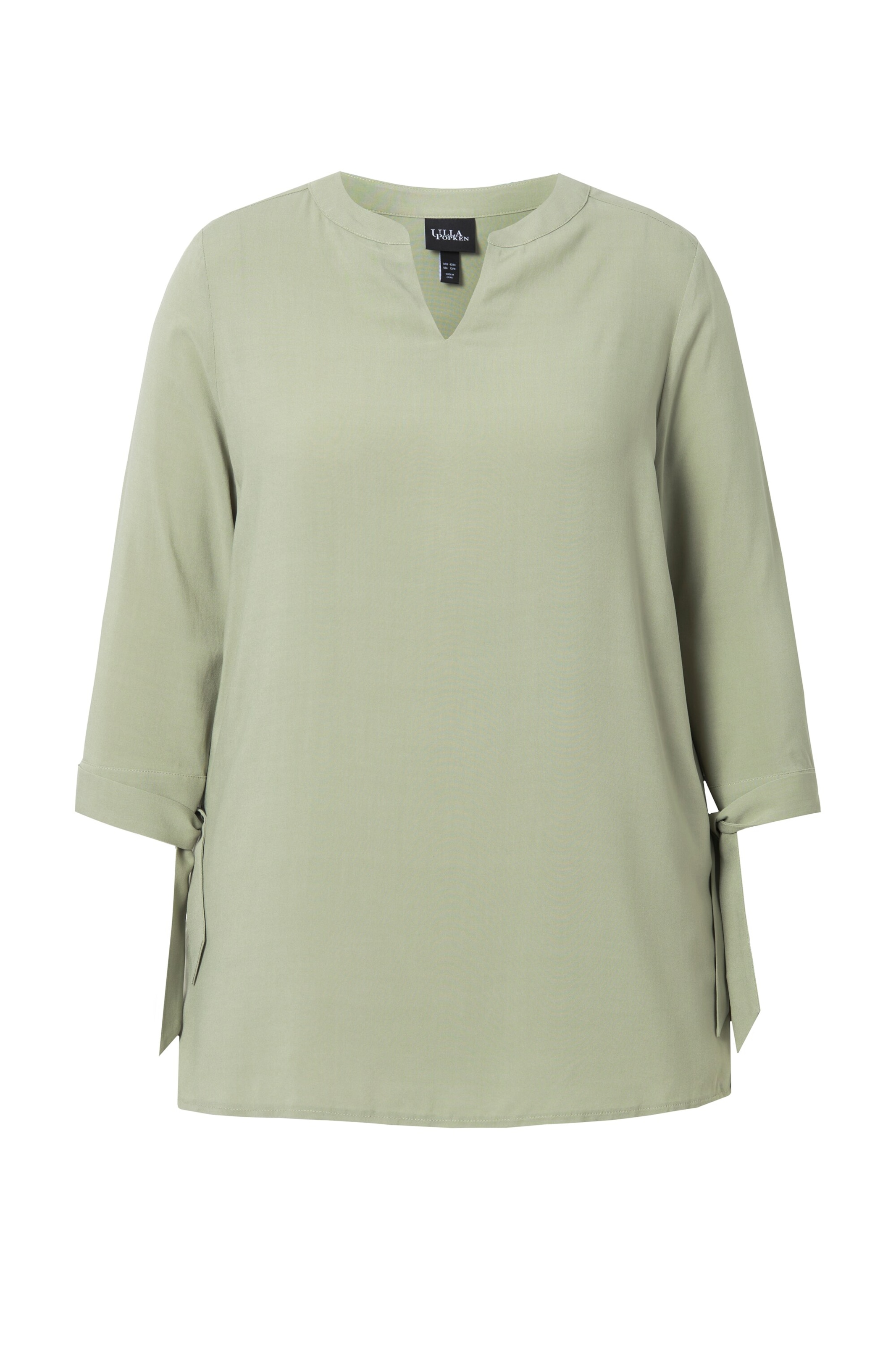Ulla Popken Blouse in Green: front