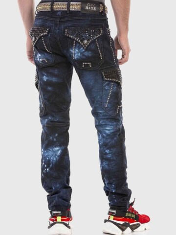 Coupe slim Jean CIPO & BAXX en bleu