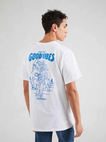 Iriedaily T-Shirt 'Ride Good' in Weiß: predná strana