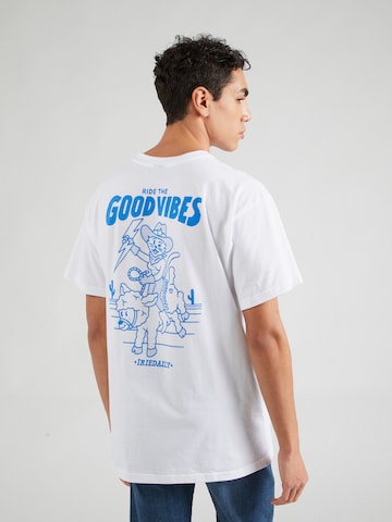 balta Iriedaily Marškinėliai 'Ride Good': priekis
