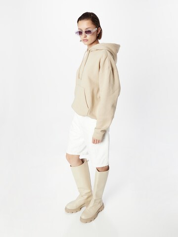 WEEKDAY Sweatshirt in Beige