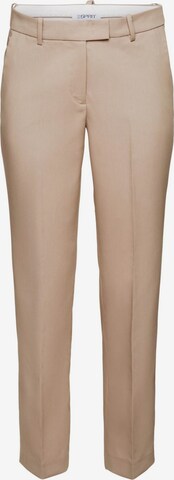 ESPRIT Regular Pantalon in Beige: voorkant