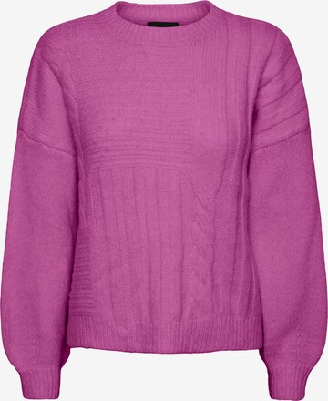 PIECES Pullover 'JAYLEE' i lilla: forside