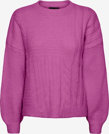 PIECES Sweater 'JAYLEE' in Purple: front