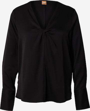 BOSS Black - Blusa 'Bidinta' en negro: frente