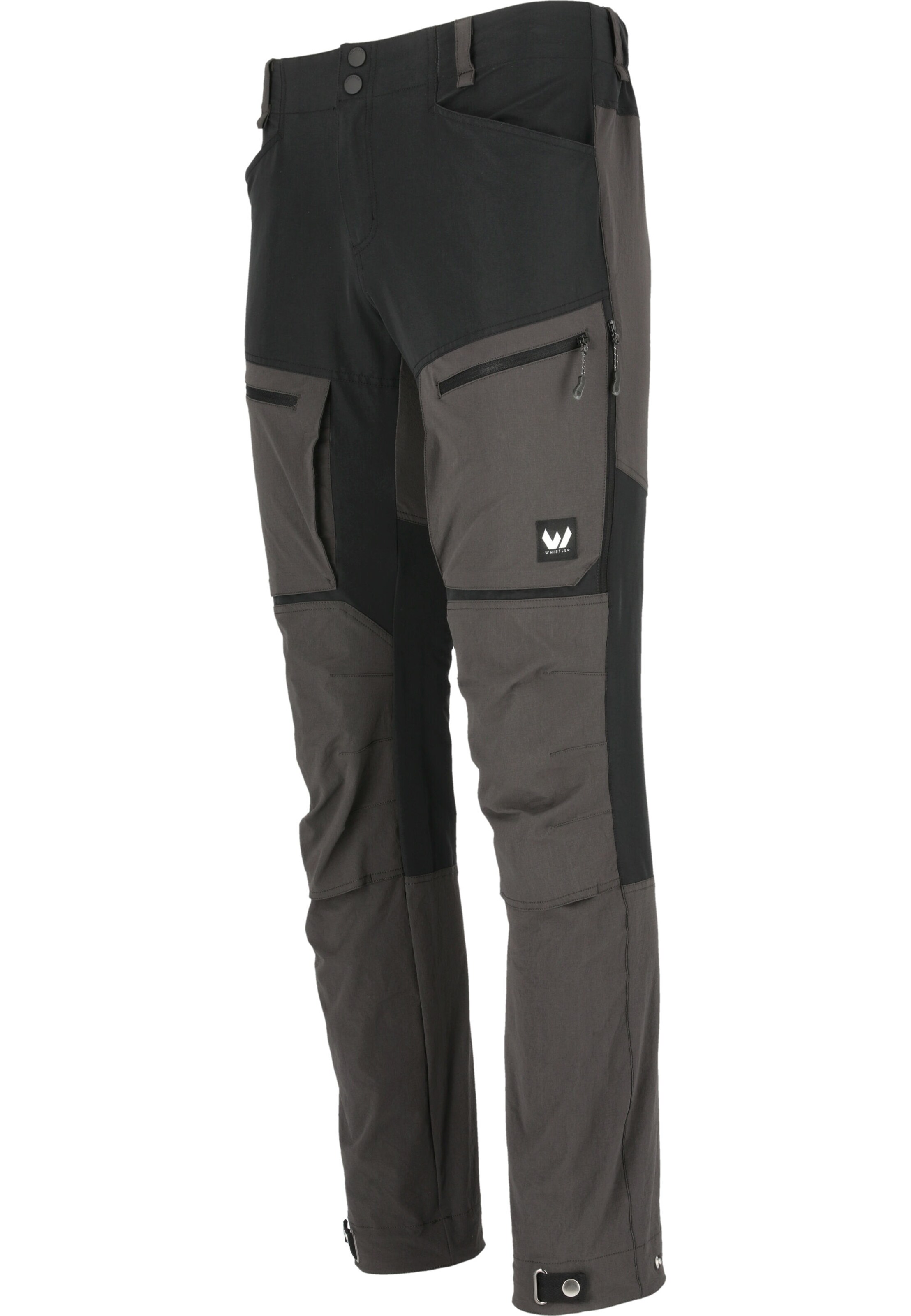 Whistler Regular Outdoorbroek 'Kodiak' in Zwart