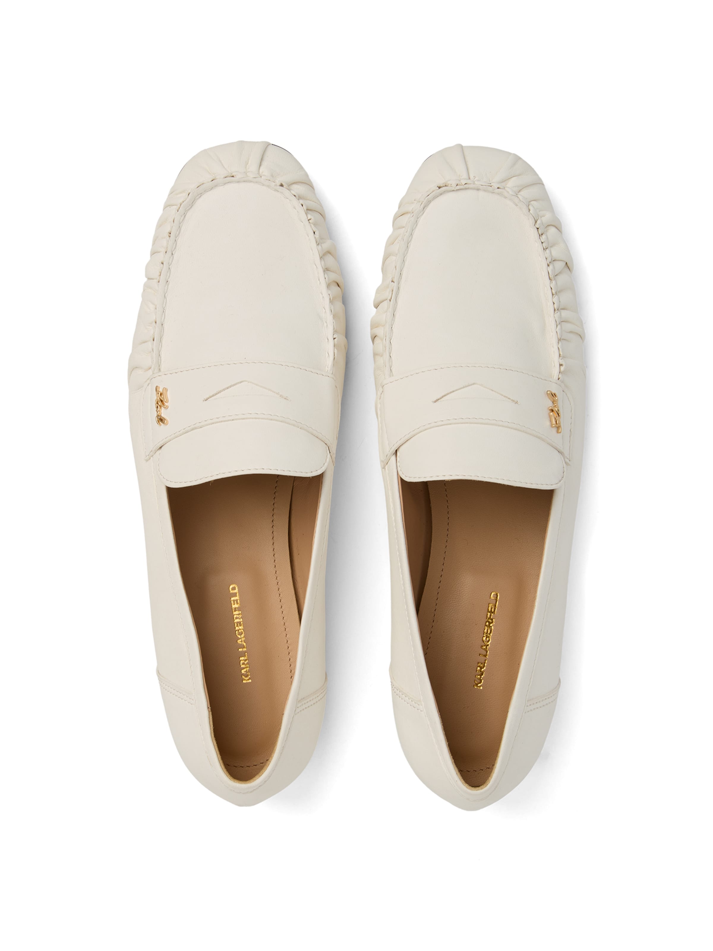 Karl Lagerfeld Шлепанцы 'Eleia' в Белый