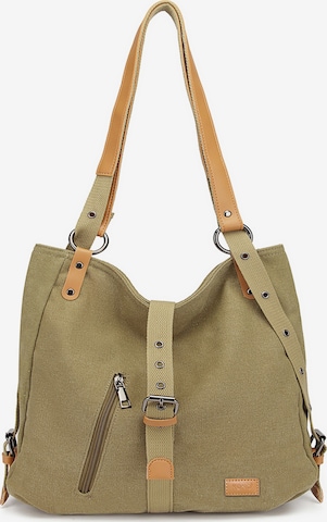 Kono Backpack in Green: front
