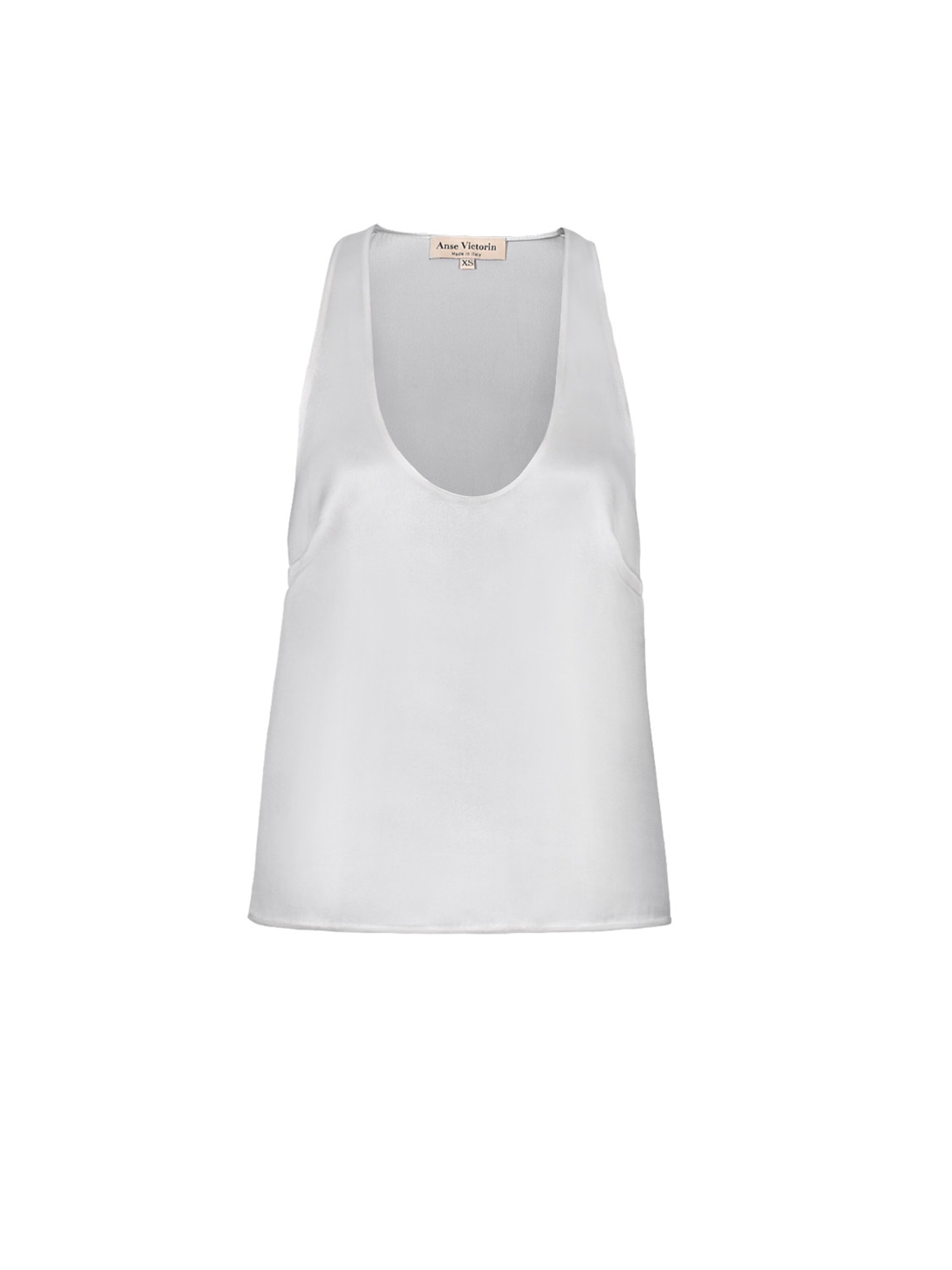 Anse Victorin Top 'Victoria' in Silver: front
