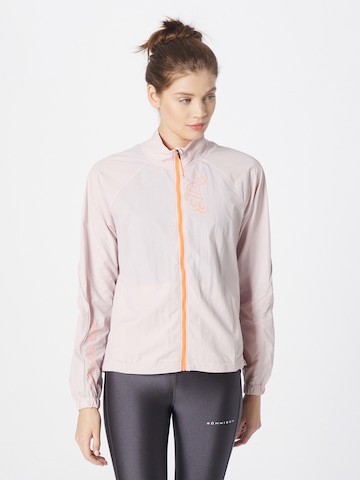 new balance Спортивная куртка в Ярко-розовый: спереди