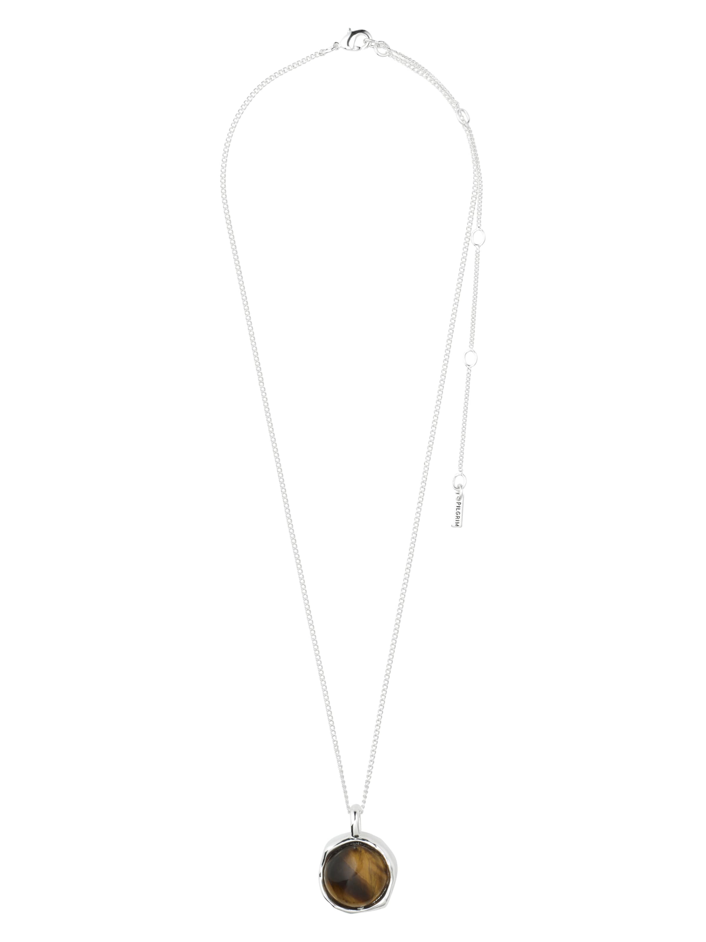 Pilgrim Ketju 'Sense' värissä hopea: etupuoli