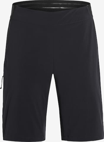 VAUDE Regular Outdoor trousers 'Kuro' in Black: front