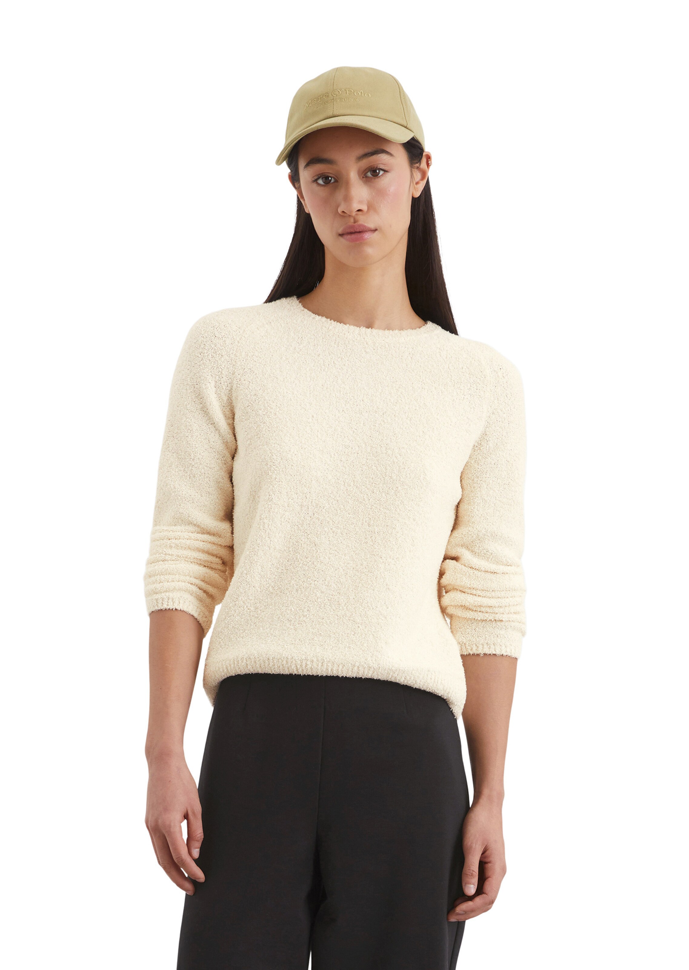 Marc O'Polo Pullover in Weiß: Vorderseite