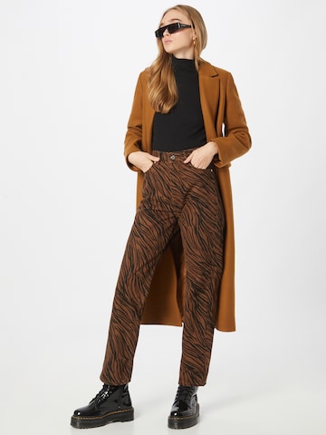 Gestuz Boot cut Pants 'Abena' in Brown