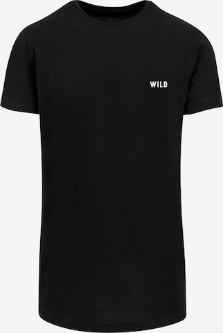 T-Shirt 'Wild' F4NT4STIC en noir : devant