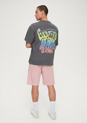 QS T-Shirt in Grau