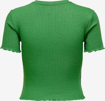 ONLY Μπλουζάκι 'JANIE' σε πράσινο