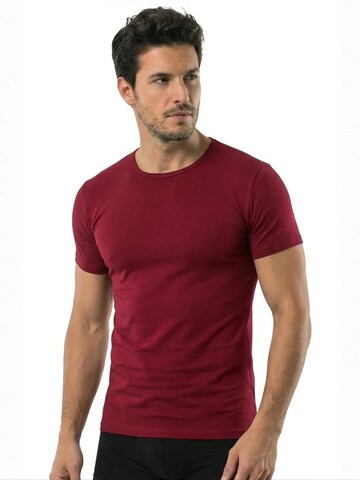 T-Shirt 'T-Shirts' ÖTS en rouge : devant