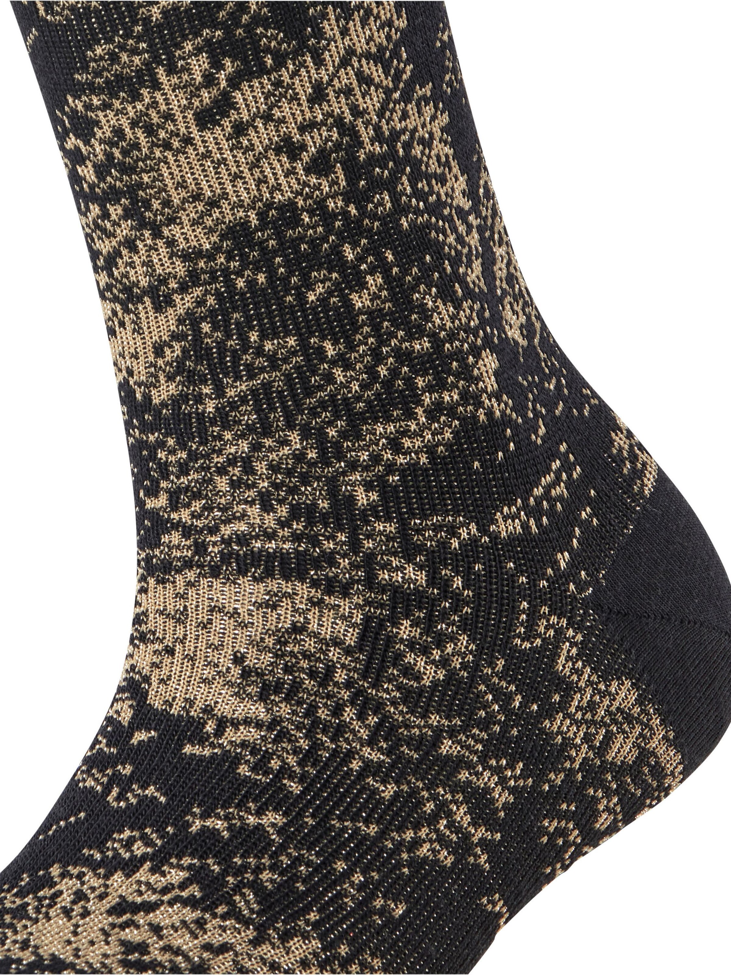 FALKE Socks 'Sparkle Dust' in Black