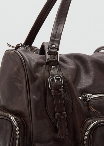 MANGO Reisetasche 'Maina' in Braun