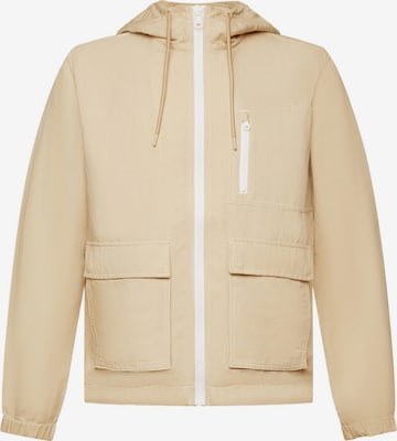 ESPRIT Tussenjas in Beige: voorkant