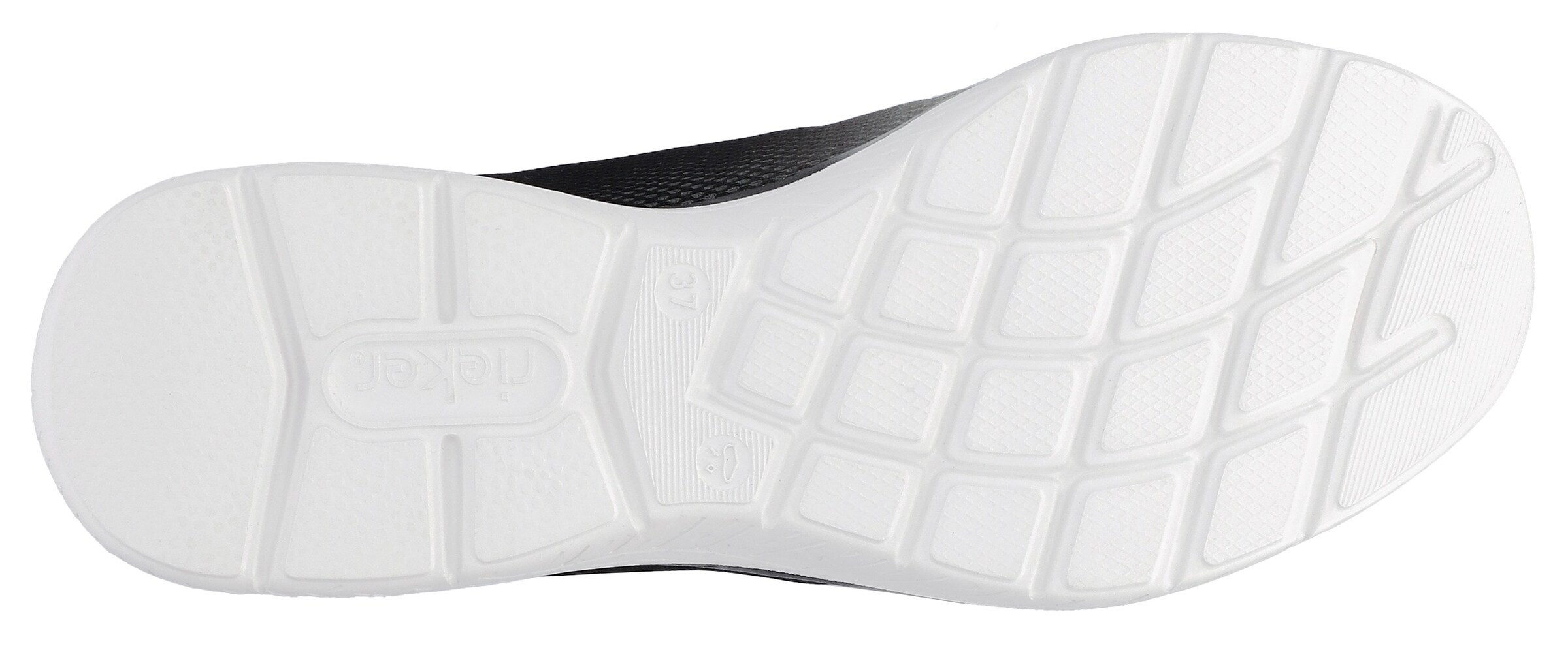 Rieker Slip On in Schwarz