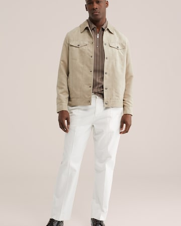 Loosefit Pantaloni chino di WE Fashion in bianco