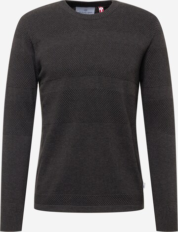 Kronstadt Sweater 'Hannes' in Grey: front