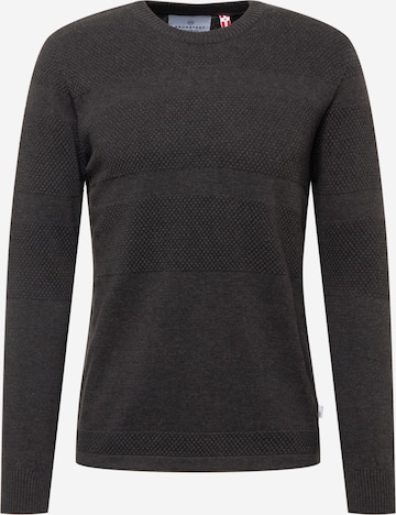 Kronstadt Sweater 'Hannes' in Grey: front