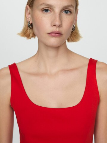 Robe d’été 'Nube' MANGO en rouge