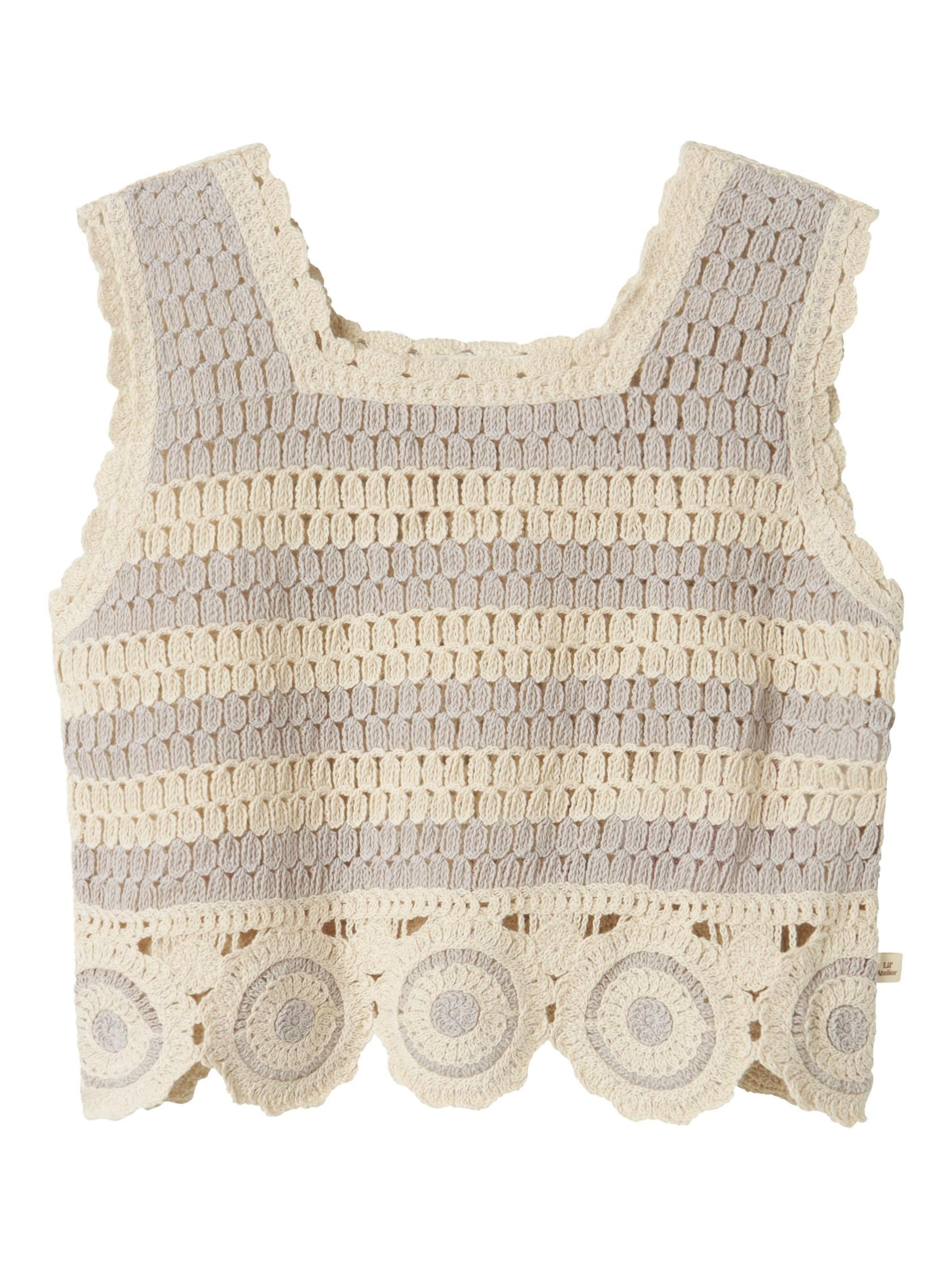 Top di NAME IT in grigio: frontale