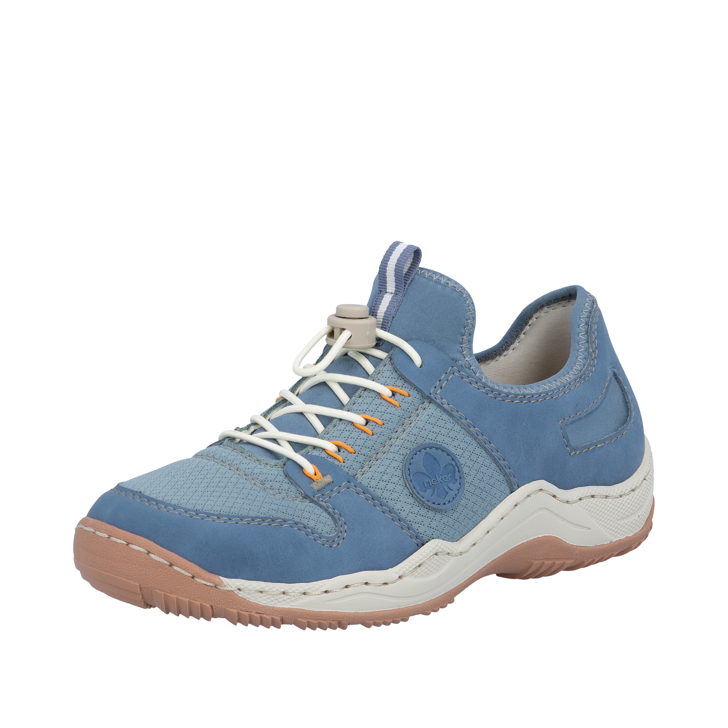 Rieker Athletic Lace-Up Shoes in Blue: front
