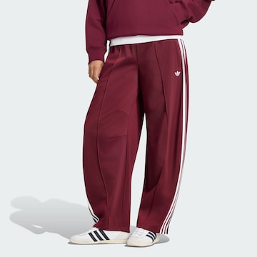 ADIDAS ORIGINALS - Barrel Pantalón 'Firebird' en rojo: frente
