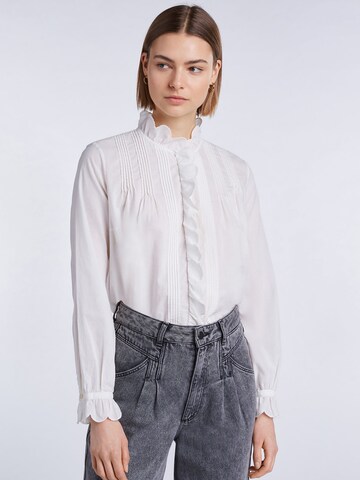 SET Blouse in White: front