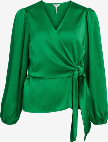 Camicia da donna 'Adalina' di OBJECT in verde: frontale