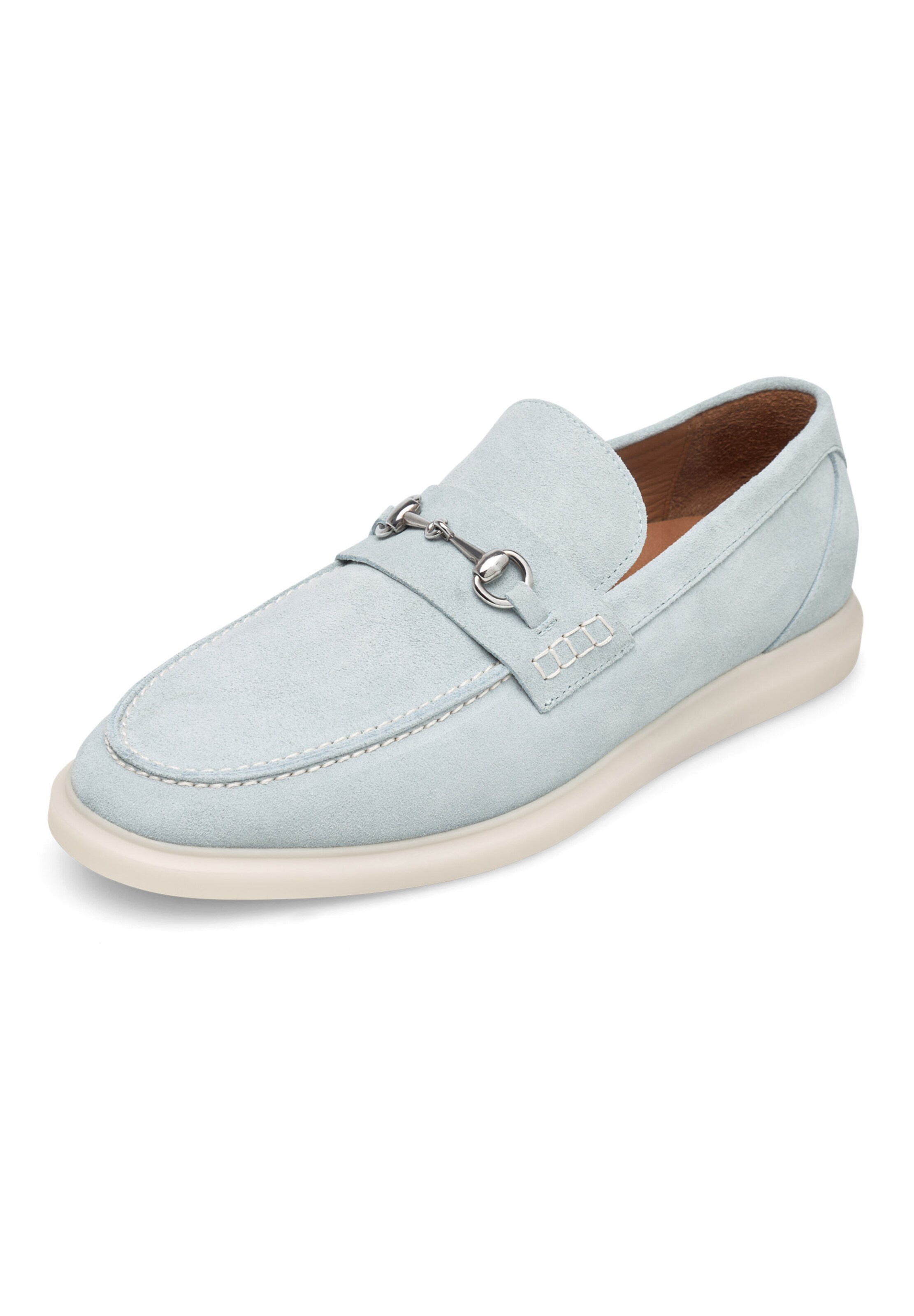 Henry Stevens Slipper 'Elia' in Blau: Vorderseite