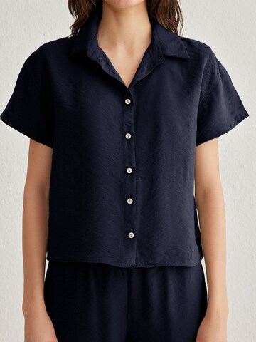 Pantalons de tailleur Trendyol en bleu