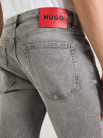 HUGO Slimfit Jeans '734' i grå